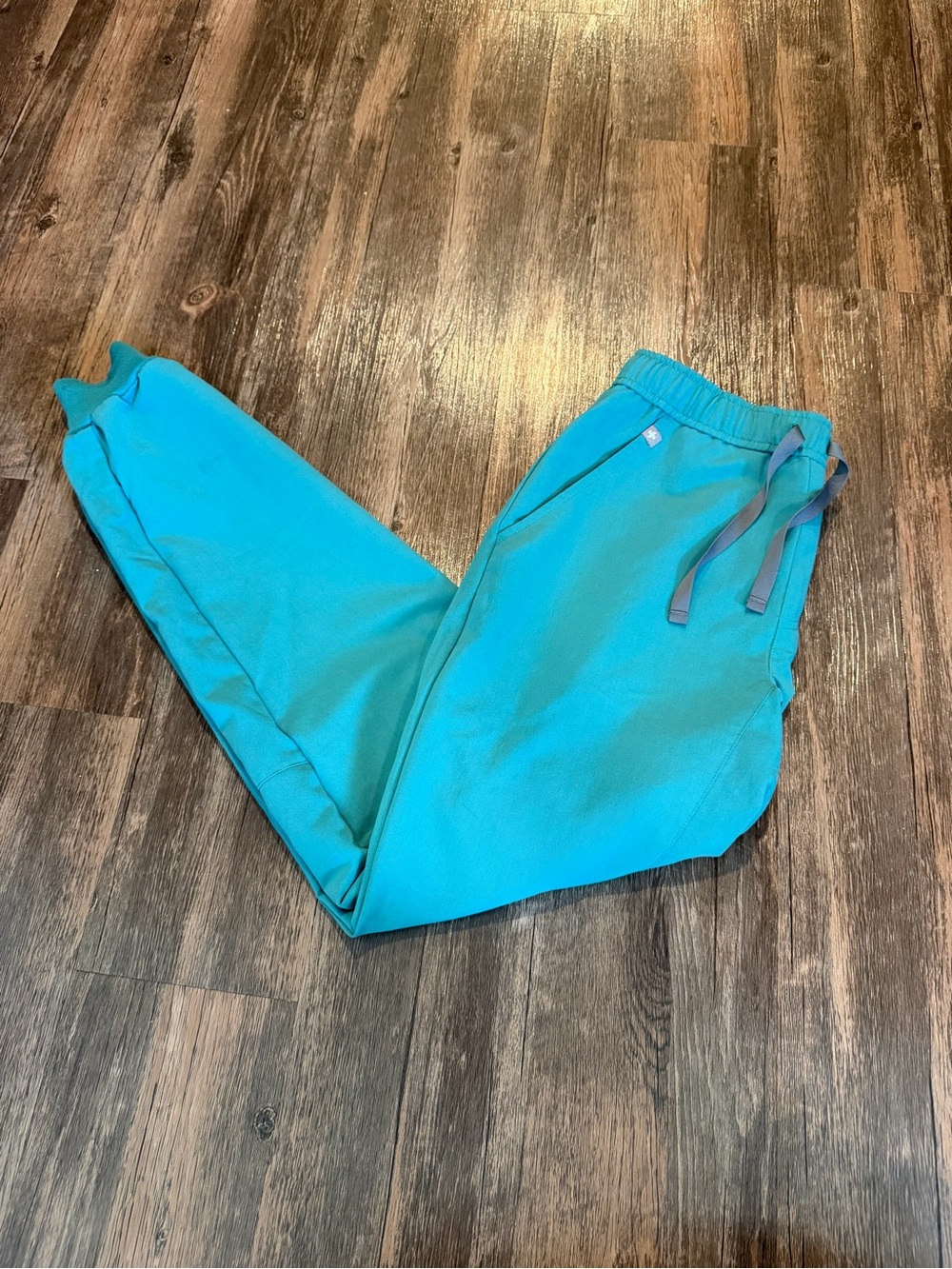 Figs Men’s Teal Jogger Sweatpants with Drawstring